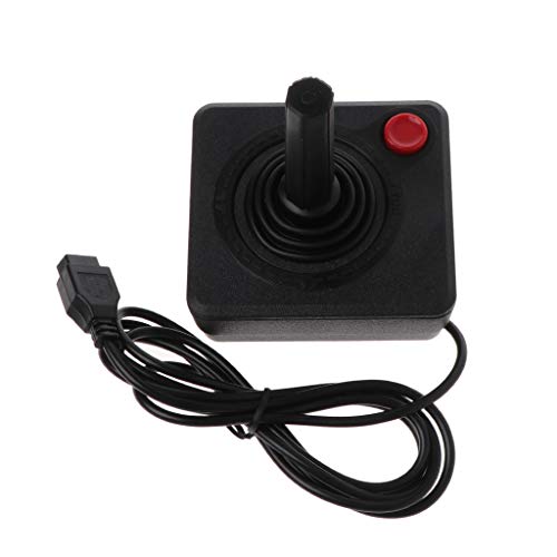 Sweo - Joystick para juego Atari 2600 con palanca de 4 vías y botón de acción individual