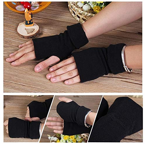 Sword Art Online Anime Fingerless Gloves Guantes sin Dedos Anime Mujer Hombre Invierno Estudiante de otoño e Invierno sin Dedos Montando