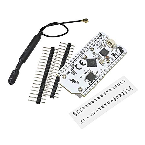 SX1276 Lora ESP32 LX6 Dual-Core 0.96 Pulgadas Blue OLED Bluetooth WiFi Kit 32 Módulo CP2012 IOT Junta de Desarrollo 868MHZ 915MHz para Arduino (SX1276(V2), 868-915MHz