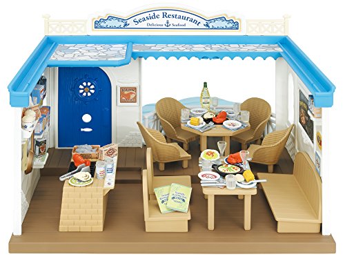 SYLVANIAN FAMILIES- Seaside Restaurant Mini muñecas y Accesorios, Multicolor (Epoch para Imaginar 4190)