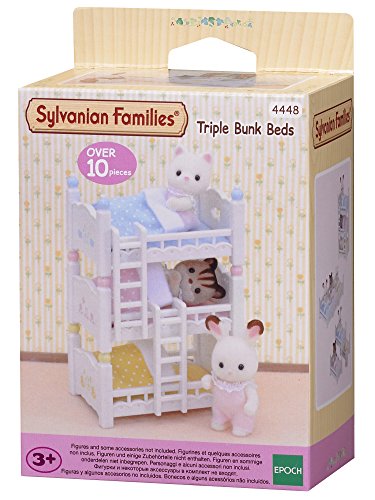 Sylvanian Families- Triple literas (Epoch para Imaginar 4448) , color/modelo surtido