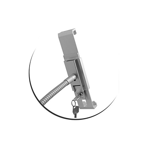 System-S Soporte Expositor antirrobo con vástago Flexible y Cerradura de Seguridad para Tableta o PC de 9,7 a 12 Pulgadas