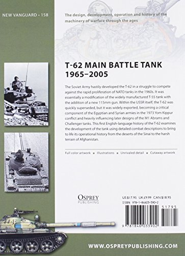 T-62 Main Battle Tank 1965-2005: 158 (New Vanguard)