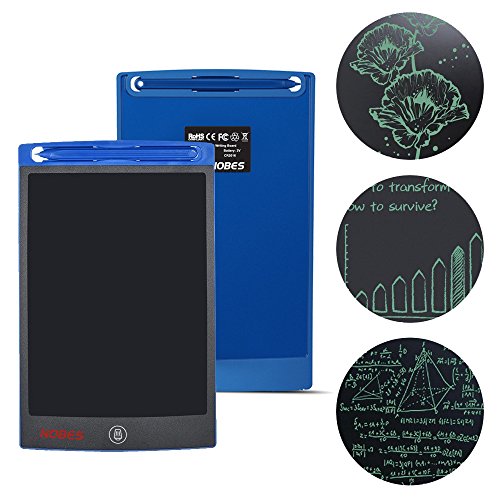 Tableta de Escritura LCD 8.5 Inch, NOBES LCD Tablero de Dibujo Pizarras mágicas,Tablet para Niños,Juguetes Regalos para Niños,Juegos Educativos (Azul)