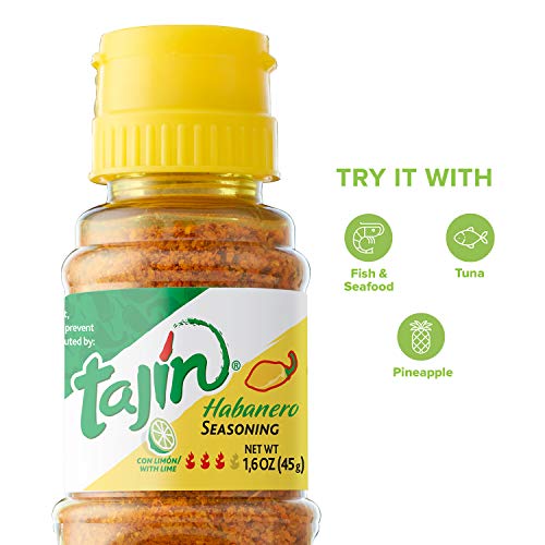 Tajin Habanero Fruit and Snack Seasoning Extra Hot 1.6oz …