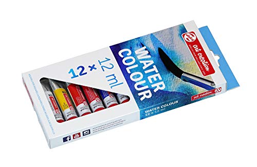 Talens Art Creation Watercolour Combiset 12x12ml - Art Supplies