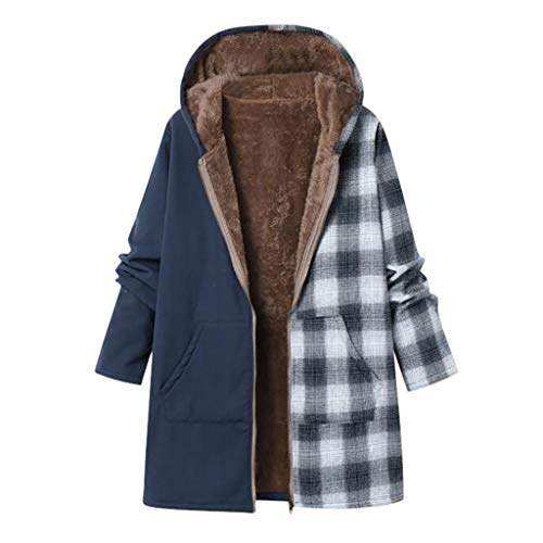 Talla Extra Women Winter Warm Impreso Bolsillos Más Gruesa Cremallera Abrigo con Capucha Desgastar Chaqueta Manga Larga con Capucha Sudadera Deporte Portable Seco Rápido Rompevientos