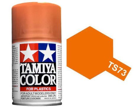 Tamiya 85073. Spray TS-73. Pintura esmalte color Naranja Traslucido