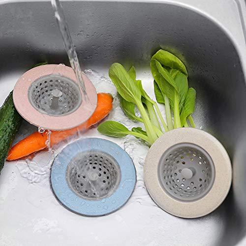 Tapón De Drenaje 1 Unid Silicona Cocina Fregadero Colador Baño Ducha Desagüe Fregadero Fregadero Cubierta De Desagüe Fregadero Colador Alcantarilla Filtro De Cabello Colador Tapón De Drenaje