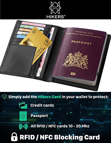 Tarjeta Anti RFID/NFC Protector de Tarjetas de crédito sin Contacto, 1 es Suficiente, di adiós a Las fundias, la Billetera Queda Completamente protegida. Bloqueo de Tarjeta, Protección Billetera