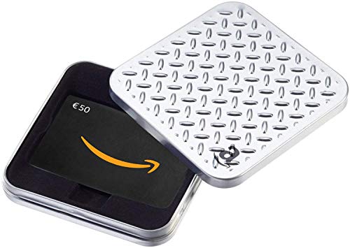 Tarjeta Regalo Amazon.es - €50 (Estuche plateado)