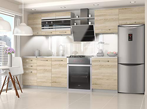 Tarraco Comercial Muebles Cocina Completa Ella Sonoma 300 cm