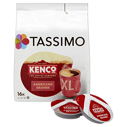 TASSIMO Kenco Americano Grande16 T DISCs (Pack of 5, Total 80 T DISCs)