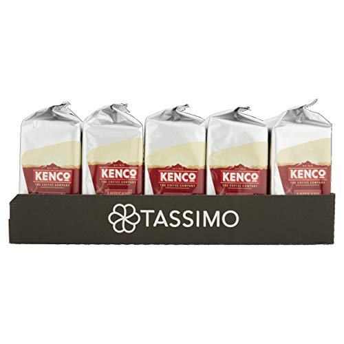 TASSIMO Kenco Americano Grande16 T DISCs (Pack of 5, Total 80 T DISCs)