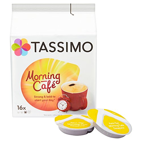 TASSIMO Morning Cafe Café Cápsulas de Café Paquete de 5, 80 Bebidas