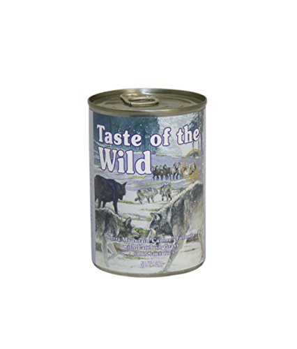 Taste Of The Wild Alimentacion Humeda con Cordero pack de 12 x390 gr Sierra Mountain