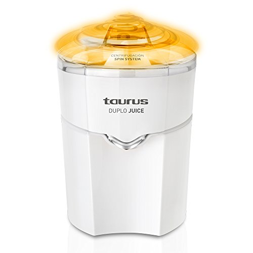 Taurus Duplo Juice 924.174, 30 W, 1 Liter, 0 Decibelios, PU|Acero Inoxidable