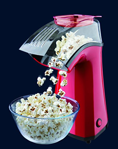 Taurus Pop'N'Corn Máquina para hacer palomitas, 1100 W, Plástico, Rojo