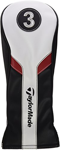 TaylorMade B1587501 Fundas para Maderas de Golf, Hombre, Blanco, Talla Única