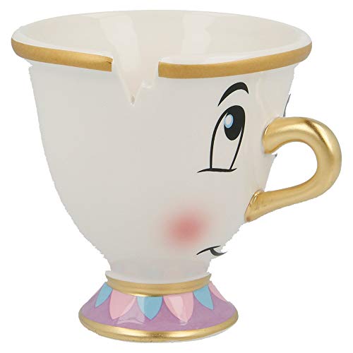 TAZA CERAMICA 3D 190 ML | CHIP LA BELLA Y LA BESTIA