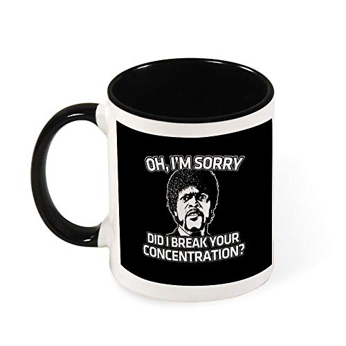 Taza de cerámica con cita inspirada en Jules de Pulp Fiction, regalo para mujeres, niñas, esposa, madre, abuela, 325 ml