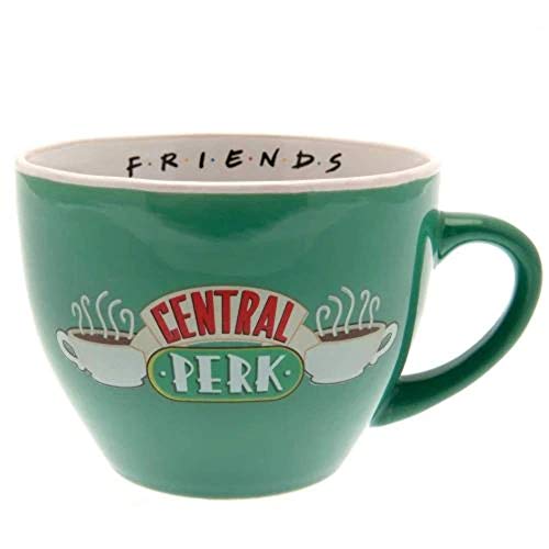 Taza de desayuno Central Perk, Friends (verde)