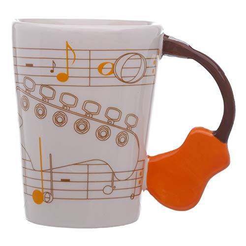 Taza diseño de Guitarra (Modelo Naranja)