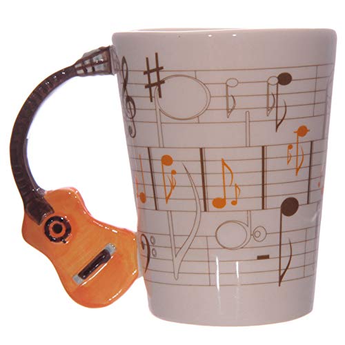 Taza diseño de Guitarra (Modelo Naranja)