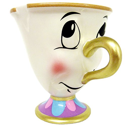 Taza Disney de Chip de la Bella y la Bestia