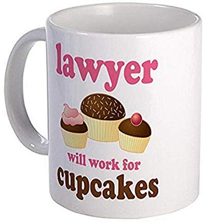 Taza térmica – Funny Lawyer – S Buy Coffee Tazas Online, 11 oz, color blanco