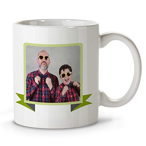 Tazas Personalizadas con Foto Papá. Regalos Personalizados para Hombre. Varios Diseños y Colores de Interior. Mi Padre