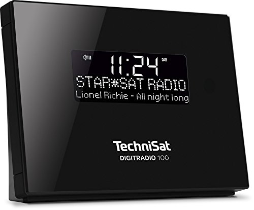 TechniSat DIGITRADIO 100 - Adaptador de radio digital para la extensión de sistemas de alta fidelidad y receptores AV, receptor FM / DAB +, Bluetooth, conexión para antena externa, temporizador de apagado, reloj despertador, negro