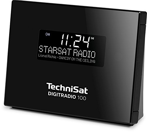 TechniSat DIGITRADIO 100 - Adaptador de radio digital para la extensión de sistemas de alta fidelidad y receptores AV, receptor FM / DAB +, Bluetooth, conexión para antena externa, temporizador de apagado, reloj despertador, negro