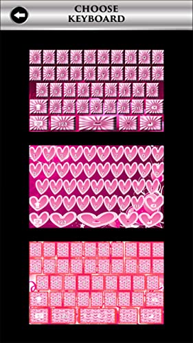 Teclados de Amor Rosa