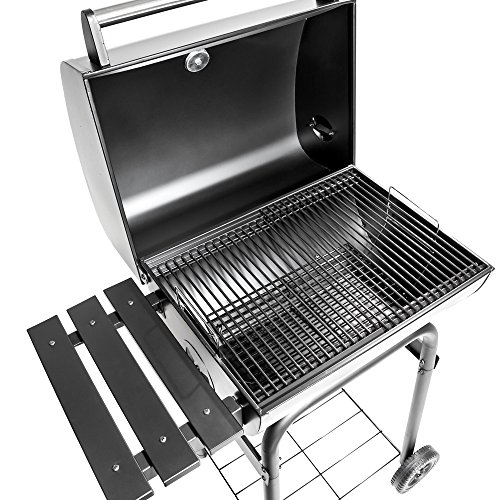 TecTake Barbacoa Barbecue Grill con Carbón Vegetal Parrilla Fumador - Varios Modelos - (BBQ Charcoal Grill | no. 401172)