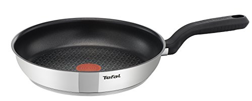 Tefal Comfort MAX - Sartén (Acero Inoxidable), Plata, 30 cm