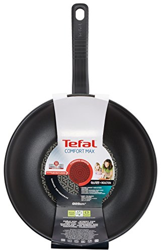 Tefal Comodidad MAX Acero Inoxidable impresión sartén - 28 cm