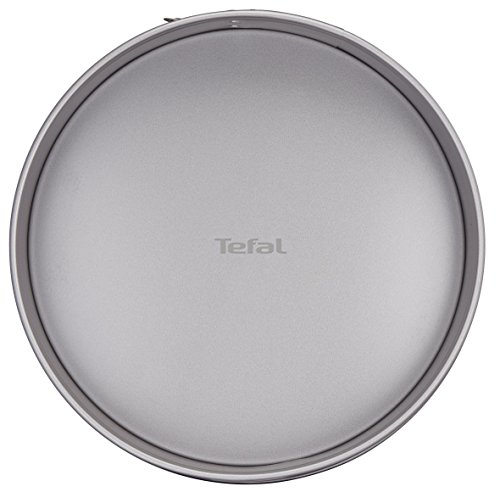 Tefal Delibake Molde Desmontable Redondo 23 cm, 18/10 Steel, Rojo