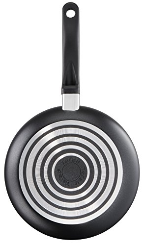 Tefal Delight Batería de Cocina, Aluminio, Negro, 5 Piezas, 5 Unidades