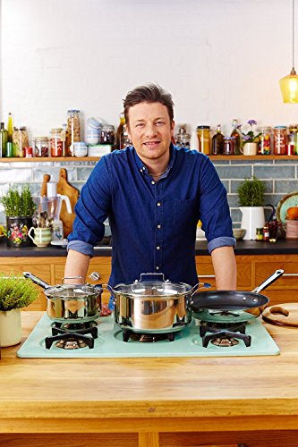 Tefal E7630514 Jamie Oliver - Sartén de acero inoxidable