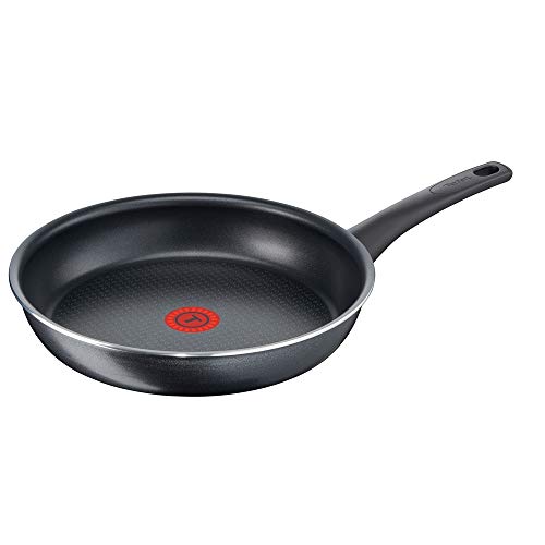 Tefal Elegance C36702 Sartén Multiuso Alrededor - Cacerola (Alrededor, Sartén Multiuso, Negro, Fuerza de Titanio, 175 °C, Aluminio)