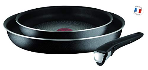 Tefal Ingenio Elegance L2319002 Set de sartenes antiadherente para gas, eléctrica y vitrocerámica