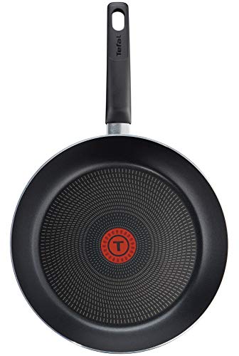 Tefal Invissia B30904 Sartén Multiuso Alrededor - Cacerola (Alrededor, Sartén Multiuso, Negro, PowerGlide, 175 °C, Aluminio)