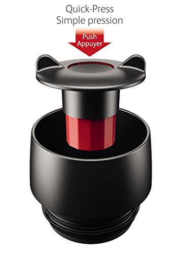 Tefal K30822 tazón Negro, Azul, Acero inoxidable Universal 1 pieza(s) - Taza/vaso (Solo, 0,5 L, Negro, Azul, Acero inoxidable, Acero inoxidable, Universal, 1 personas(s))