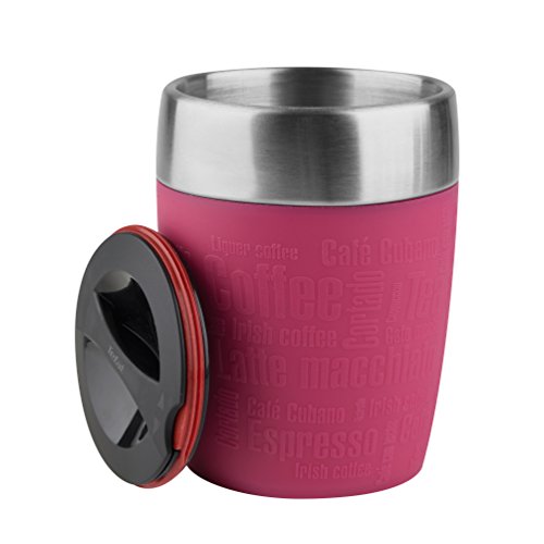 Tefal K30823 tazón Rosa Universal 1 Pieza(s) - Taza/Vaso (Solo, 0,2 L, Rosa, Acero Inoxidable, Universal, 1 Personas(s))