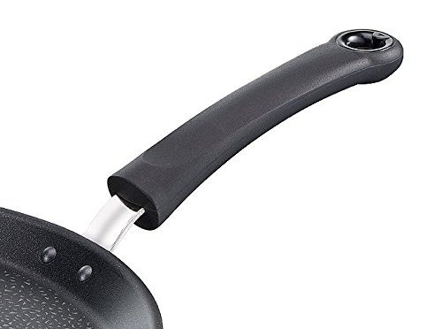 Tefal Talent Pro E44011 Sartén para Crepes, 26 x 26 Cm, Revestimiento Antiadherente, Negro