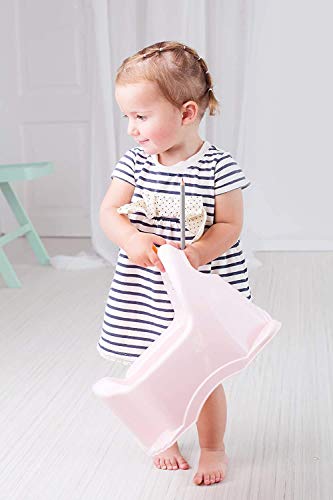 Tega Baby - Orinal infantil, 6 modelos y diferentes sets de orinal + asiento de inodoro + taburete, antideslizante y especialmente seguro ECO Peppa - Color rosa Talla:Solo