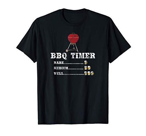 Temporizador de barbacoa Grillmaster Funny Grill Barbecue Camiseta