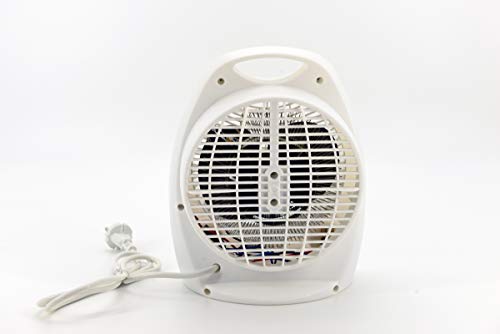 TENCO TH301 - Calefactor 2000W, Termostato Regulable, Color Blanco