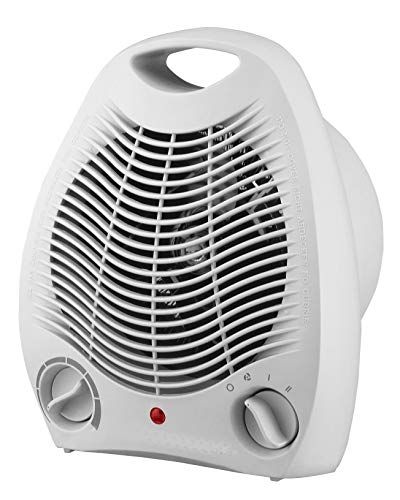 TENCO TH301 - Calefactor 2000W, Termostato Regulable, Color Blanco